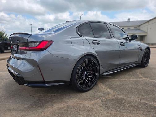 Skyscraper Gray Metallic 2023 BMW M3 Competition xDrive