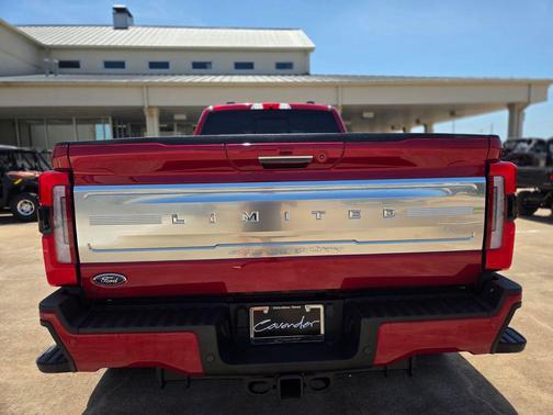 Rapid Red Metallic Tinted Clearcoat 2024 Ford F-450 Limited
