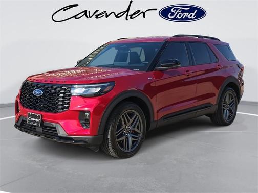 Rapid Red Metallic Tinted Clearcoat 2026 Ford Explorer ST-Line SUV