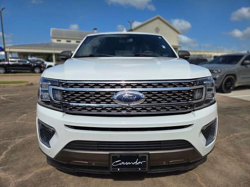 Star White Metallic Tri-Coat 2021 Ford Expedition Max King Ranch