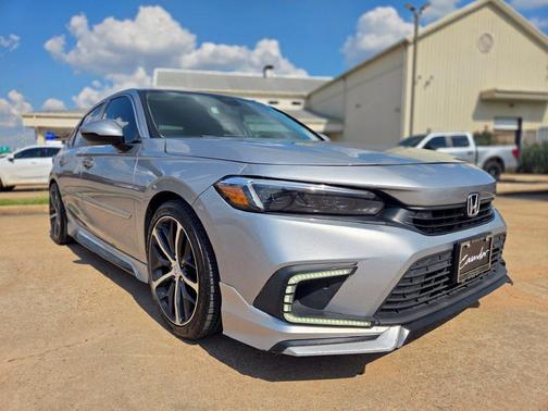 Lunar Silver Metallic 2024 Honda Civic Touring