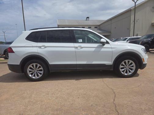 Pure White 2019 Volkswagen Tiguan 2.0T S 4MOTION