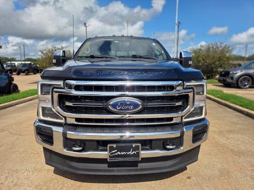 Antimatter Blue Metallic 2022 Ford F-350 Lariat