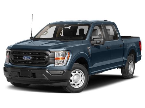 Antimatter Blue Metallic 2022 Ford F-150 XLT