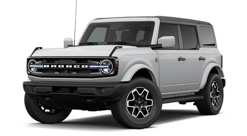 Avalanche Gray 2026 Ford Bronco Outer Banks