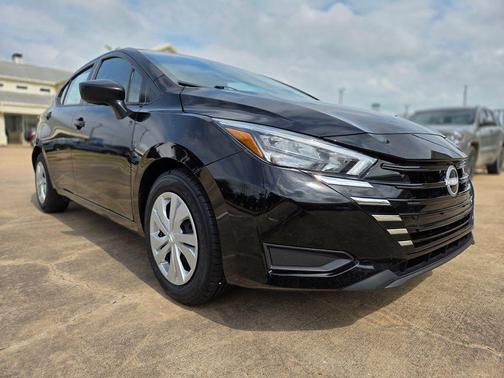 Black 2025 Nissan Versa S