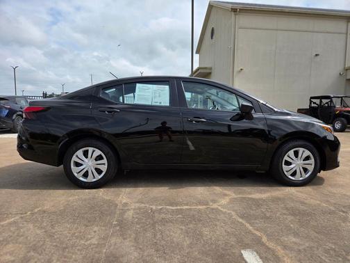 Black 2025 Nissan Versa S