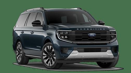 STONE BLUE METALLIC 2026 Ford Expedition Platinum