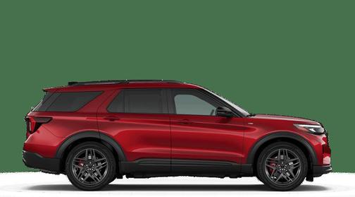 RAPID RED MET TINTED CC 2026 Ford Explorer ST-Line
