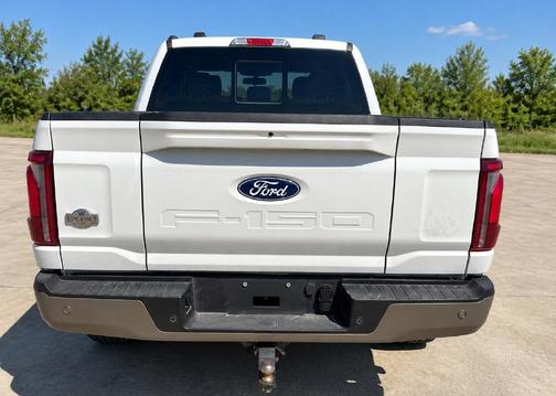 Star White Metallic Tri-Coat 2025 Ford F-150 King Ranch