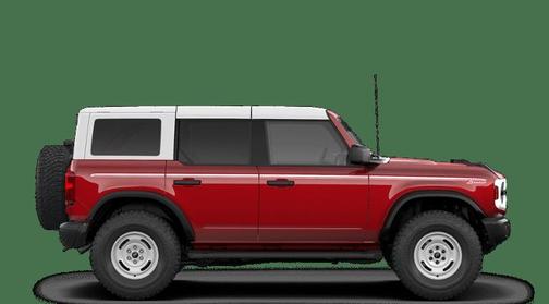 RUBY RED MET TNTD CLEARCOAT 2026 Ford Bronco Heritage Edition