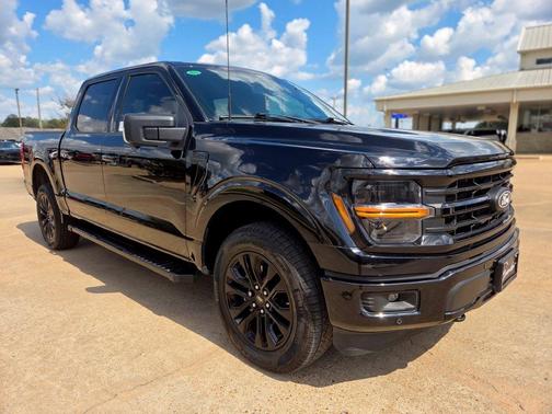 Agate Black Metallic 2025 Ford F-150 XLT