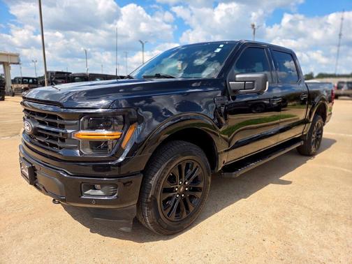 Agate Black Metallic 2025 Ford F-150 XLT