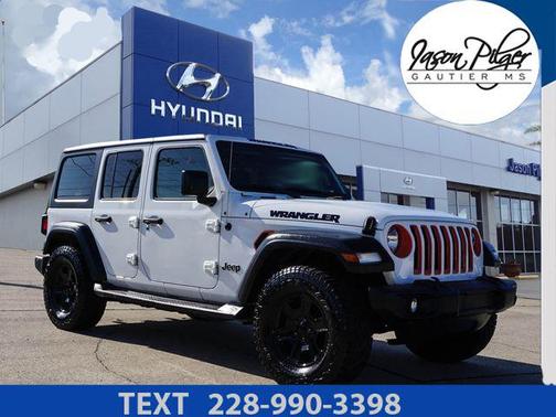 Bright White Clearcoat 2020 Jeep Wrangler Unlimited Sport