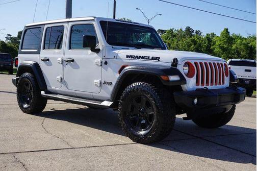 Bright White Clearcoat 2020 Jeep Wrangler Unlimited Sport