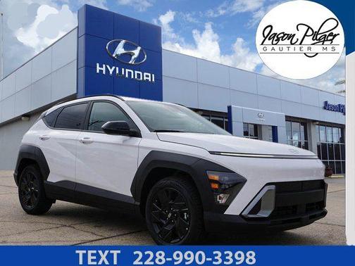 Atlas White 2026 Hyundai KONA SEL Sport