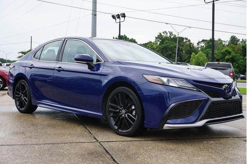Blue 2024 Toyota Camry XSE