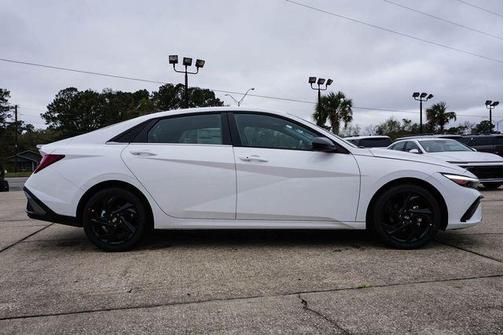 Serenity White 2026 Hyundai ELANTRA Sport