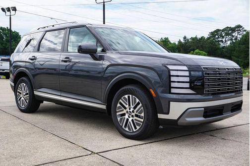 Ecotronic Gray Pearl 2026 Hyundai Palisade Hybrid SEL 7P