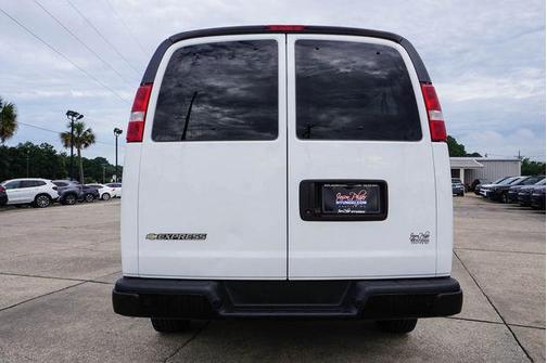 Summit White 2023 Chevrolet Express 3500 LS