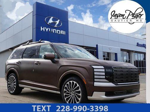 Earthy Brass Matte 2026 Hyundai Palisade Hybrid Calligraphy