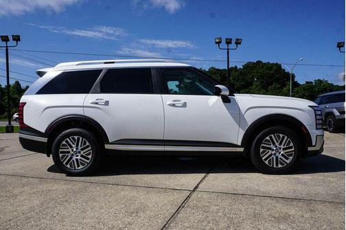 Creamy White Pearl 2026 Hyundai Palisade Hybrid Blue SEL Premium 7P