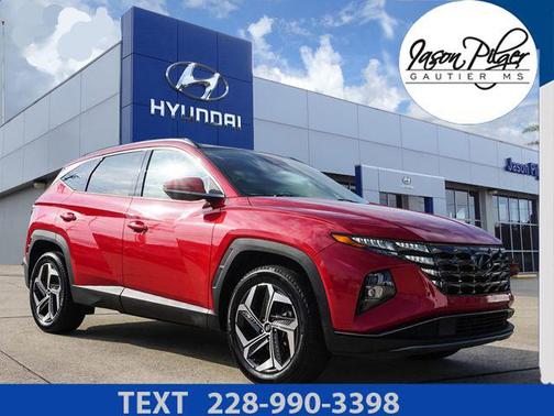 Calypso Red 2022 Hyundai TUCSON Limited