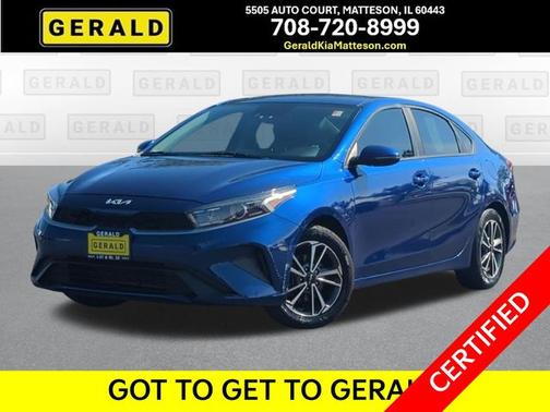 Deep Sea Blue 2022 Kia Forte LXS
