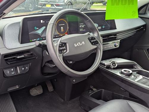 Red 2022 Kia EV6 Wind