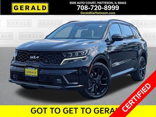 Ebony Black 2023 Kia Sorento SX