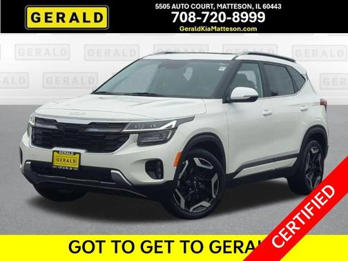Snow White Pearl 2024 Kia Seltos SX