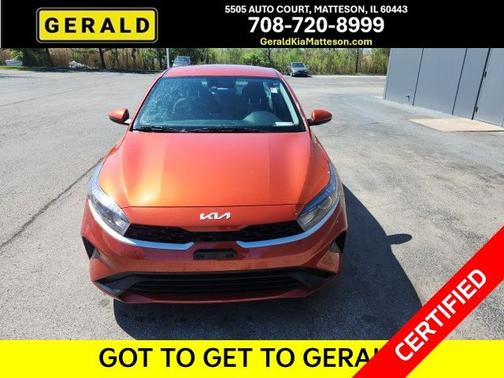 Fire Orange 2023 Kia Forte LXS