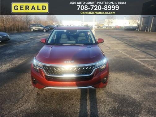 Mars Orange 2023 Kia Seltos Nightfall