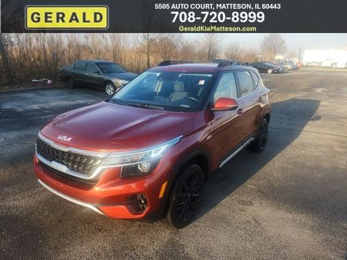 Mars Orange 2023 Kia Seltos Nightfall