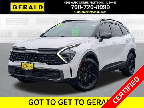 Glacier White Pearl 2023 Kia Sportage X-Pro Prestige