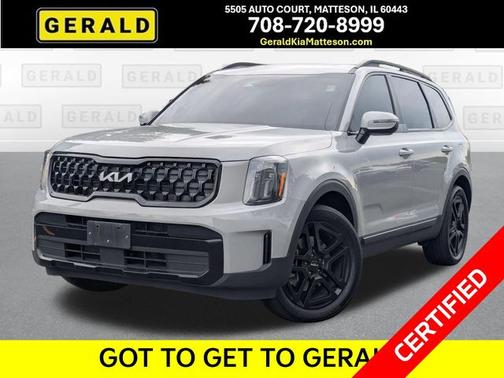 Gray 2024 Kia Telluride EX X-Line