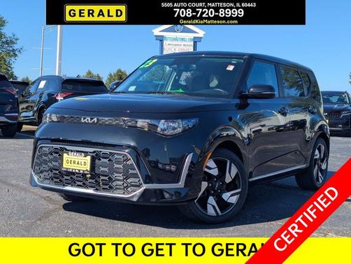 Black 2023 Kia Soul GT-Line