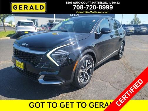 Ebony Black 2024 Kia Sportage EX