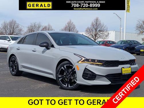 Wolf Gray 2023 Kia K5 GT-Line
