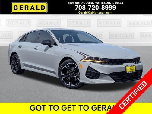 Wolf Gray 2023 Kia K5 GT-Line