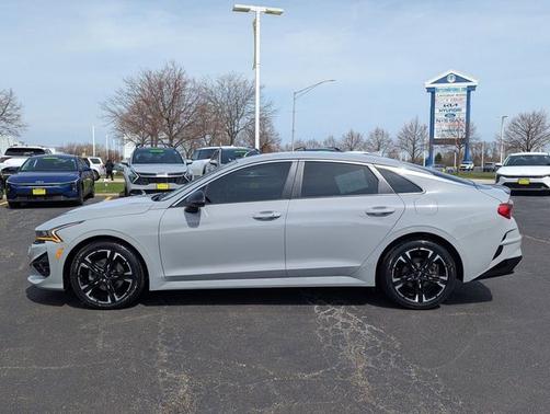Wolf Gray 2023 Kia K5 GT-Line