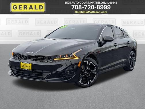 Ebony Black 2023 Kia K5 GT-Line
