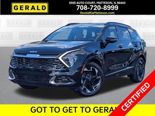 Ebony Black 2025 Kia Sportage SX-Prestige