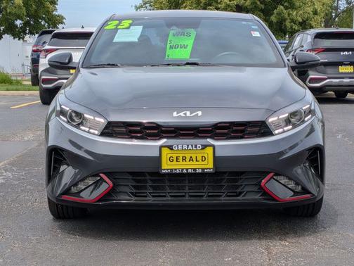 Gray 2023 Kia Forte GT-Line