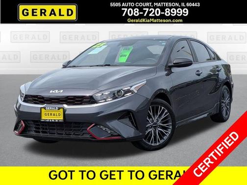 Gray 2023 Kia Forte GT-Line