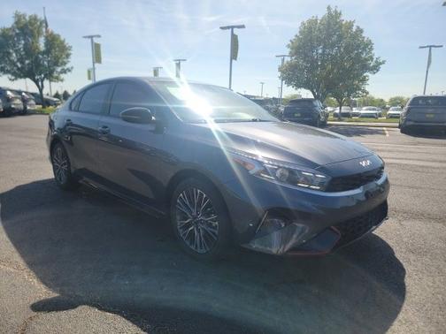 Gray 2023 Kia Forte GT-Line