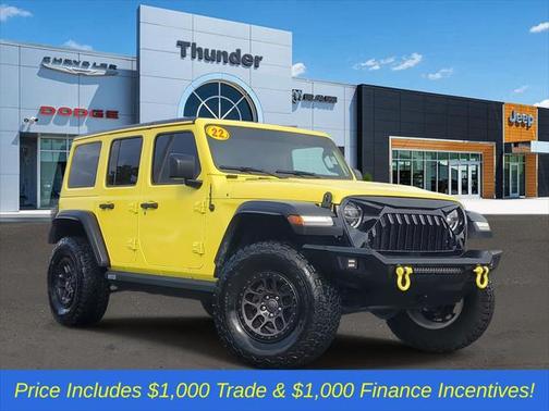 2022 Jeep Wrangler Unlimited Sport