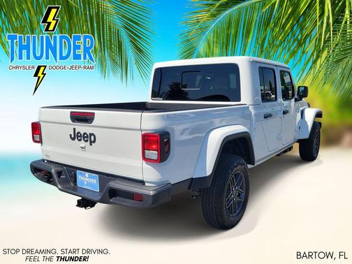 Bright White Clearcoat 2026 Jeep Gladiator Sport S