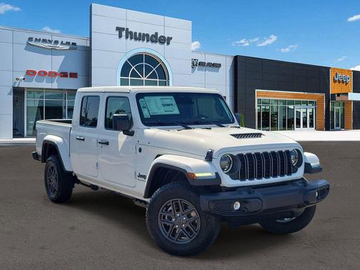 Bright White Clearcoat 2026 Jeep Gladiator Sport S