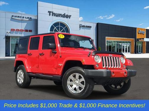 2017 Jeep Wrangler Unlimited Sahara